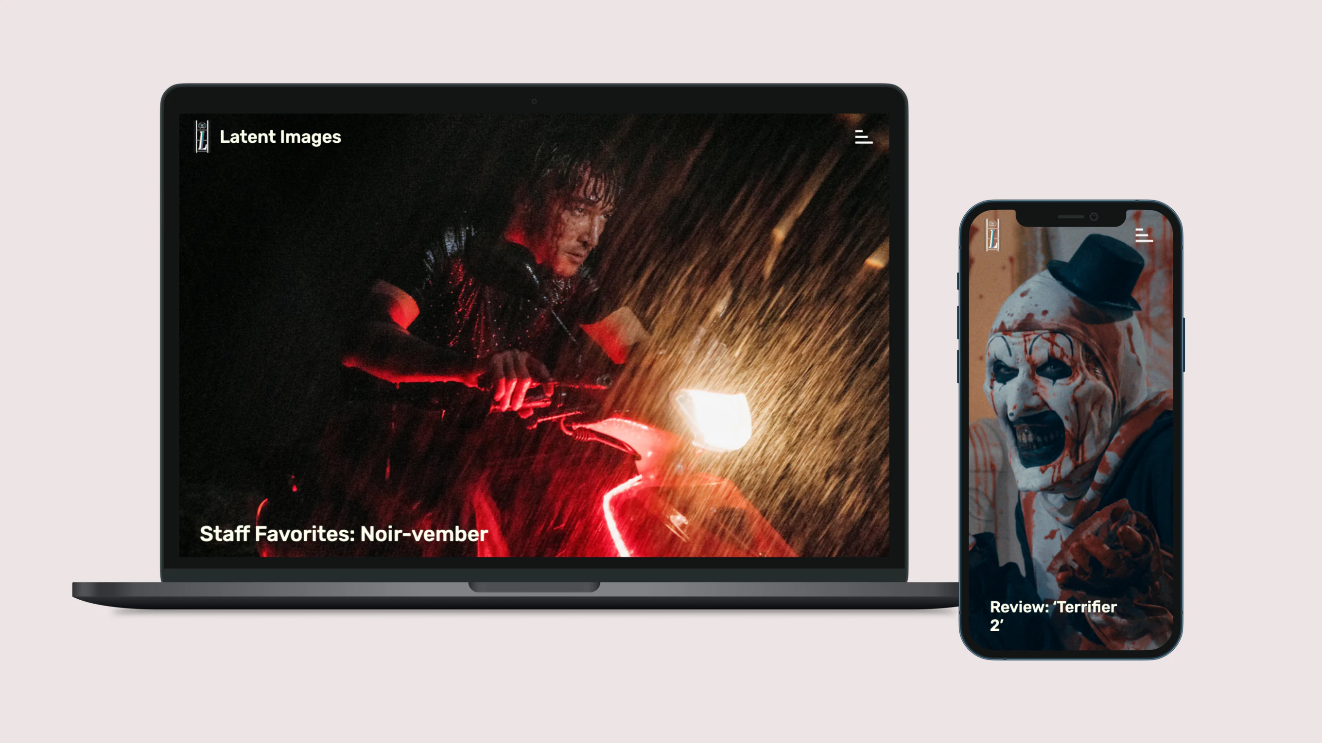 Latent Images homepage